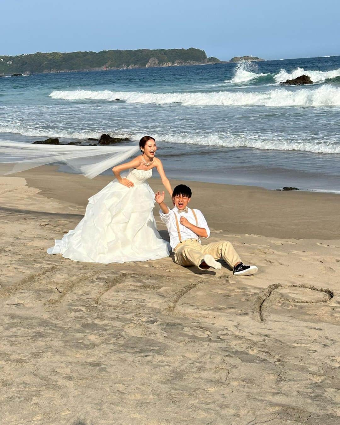 ラリソン彩華のインスタグラム：「Wedding ceremony♡ 2023.04.22」