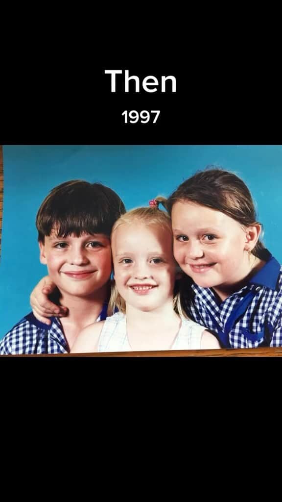シェパードのインスタグラム：「Please time slow down 😫 #thenvsnow #then #now #siblings #siblinggoals #sister #brother #sheppard」