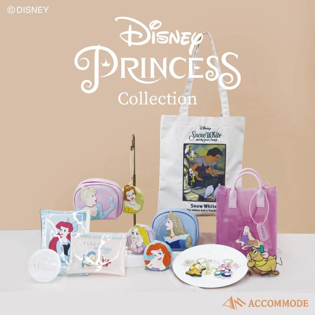 Accommodeさんのインスタグラム写真 - (AccommodeInstagram)「【 new items 】👑  💎Disney PRINCESS Collection✨  @accommode で大人気のディズニーシリーズに プリンセスシリーズが新登場‼︎  2023/4/26より ACCOMMODE ONLINE STORE ZOZOTOWN ACCOMMODE 各店舗 @accommode.lumineest  @accommode_hanedaairportgarden  @accommode_omiya  @accommode_lucua1100  @accommode_kokura  @accommode_miyazaki  @accommode_hakata  @accommode_kumamoto  @accommode_oita   にて発売致します👑💐  ディズニー / プリンセス　ミュージアムトートのみ、 zozotownでは 4/26 より予約販売にて、 各店舗では 4/29 より一般販売を開始いたします。  お楽しみにお待ちください...💖✨✨  #accommode #アコモデ #アコモデディズニー  #ディズニーグッズ  #ディズニープリンセス  #ディズニープリンセスグッズ  #プリンセスシリーズ」4月23日 19時00分 - accommode