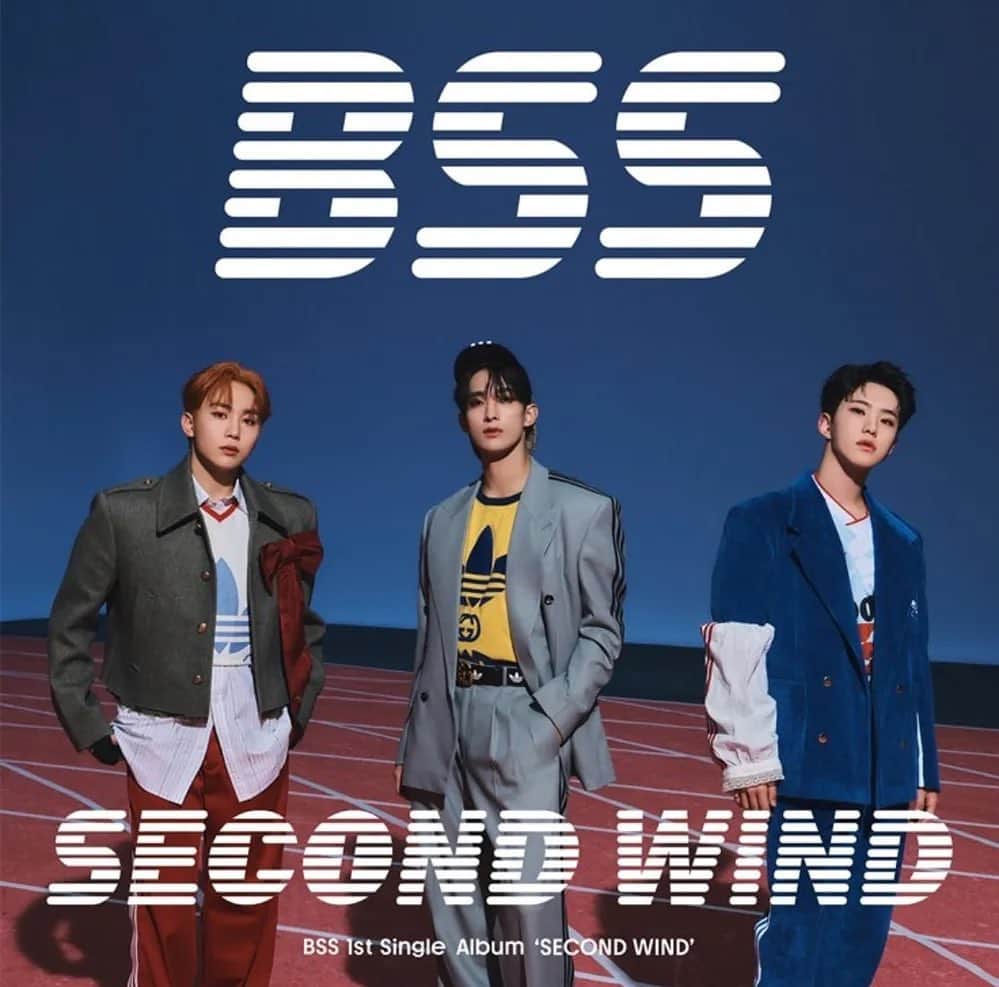 ウジのインスタグラム：「부석순 1st Single Album 'SECOND WIND'  1. 파이팅 해야지 (Feat. 이영지) 작사 작곡 2. LUNCH 작사 3. 7시에 들어줘 (Feat. Peder Elias) 작사 작곡」