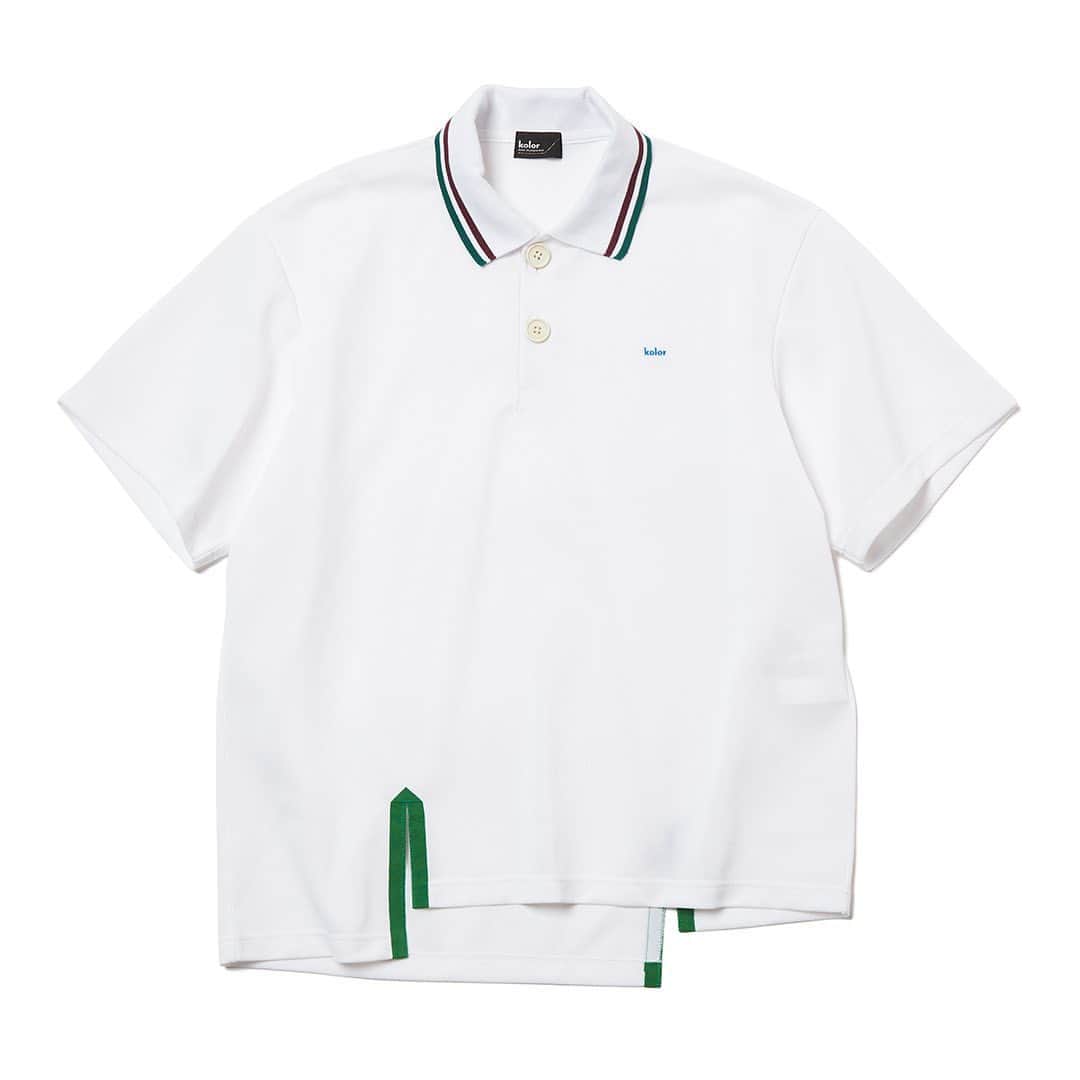 kolorさんのインスタグラム写真 - (kolorInstagram)「⁣  ⁣ SUMMER ESSENTIALS 23'⁣ Exclusive 03 :⁣ Dislocated Hem Polo (kolor)⁣ ⁣ ⁣ - available from 28th April at⁣ kolor Minamiaoyama⁣ ⁣ - available from 29th April at⁣ All kolor stores⁣ kolor OFFICIAL ONLINE STORE ⁣ ⁣ ⁣ #kolor #kolorofficial #SS23 #SUMMERESSENTIALS」4月23日 18時04分 - kolorofficial