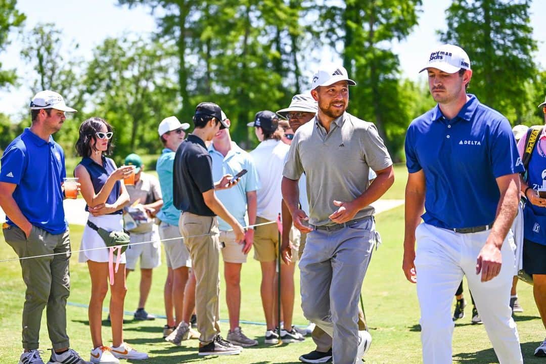 ザンダー・シャウフェレさんのインスタグラム写真 - (ザンダー・シャウフェレInstagram)「Final round tomorrow 👊🏽 @patrickcantlay」4月23日 11時56分 - xanderschauffele