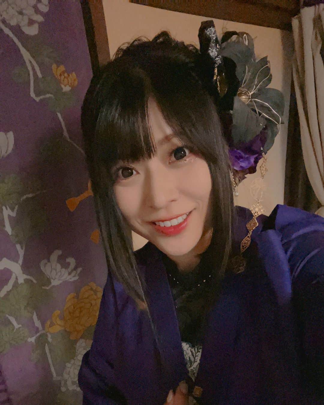鈴華ゆう子のインスタグラム：「昨日は、久しぶりに8人揃ったインスタライブありがとうございましたっ！少しの時間でしたが、楽しかったです。 #和楽器バンド #鈴華ゆう子 #wagakkiband #yukosuzuhana」