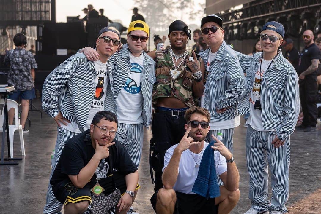 WISEさんのインスタグラム写真 - (WISEInstagram)「Salute to all the dope artist who came out to #rollingloudthailand truly an amazing experience🙏#jaypark #skimasktheslumpgod #thaitay #shurlandayers #milli #teriyakiboyz」4月23日 13時39分 - wise_official