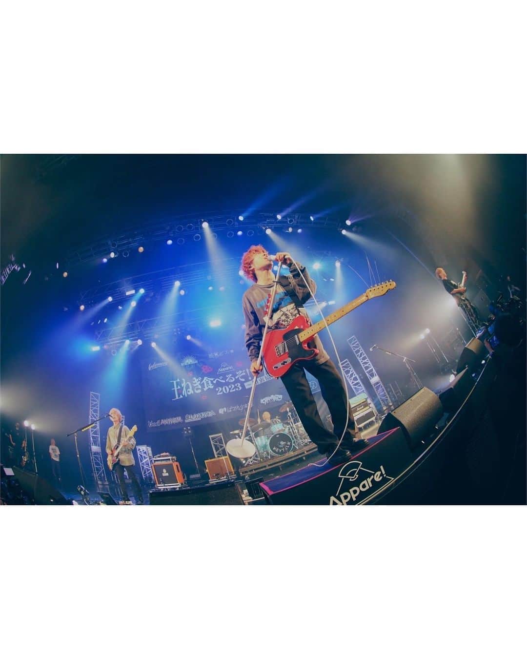 KEYTALKのインスタグラム：「・ 📍4/19 Zepp Diver City  Appare! pre「玉ねぎ食べるぞツアー2023〜和衷協同〜」  photo by @sotarogoto」