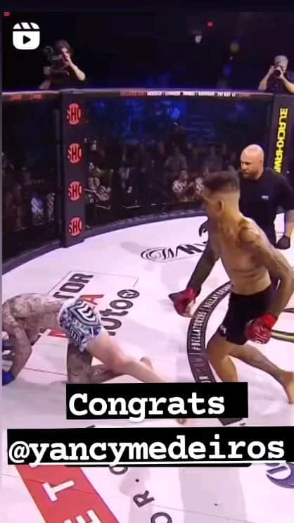 ロイ・ネルソンのインスタグラム：「Congrats  @yancymedeiros」