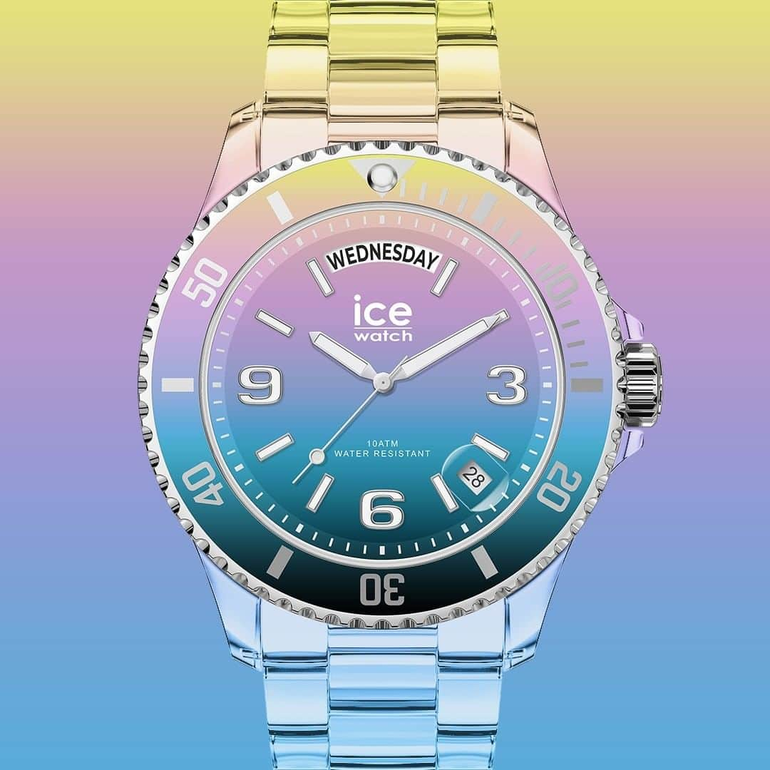 アイスウォッチさんのインスタグラム写真 - (アイスウォッチInstagram)「💥 NOVELTIES ICE-WATCH ! 💥  The ICE clear sunset - Digitalism watch offers a perfect balance between dark colours and more pastel shades. 🤩  👉 Discover it on our website!  #icewatch #iceclearsunset #sunset #colourful #new #spring #summer」4月23日 14時30分 - icewatch