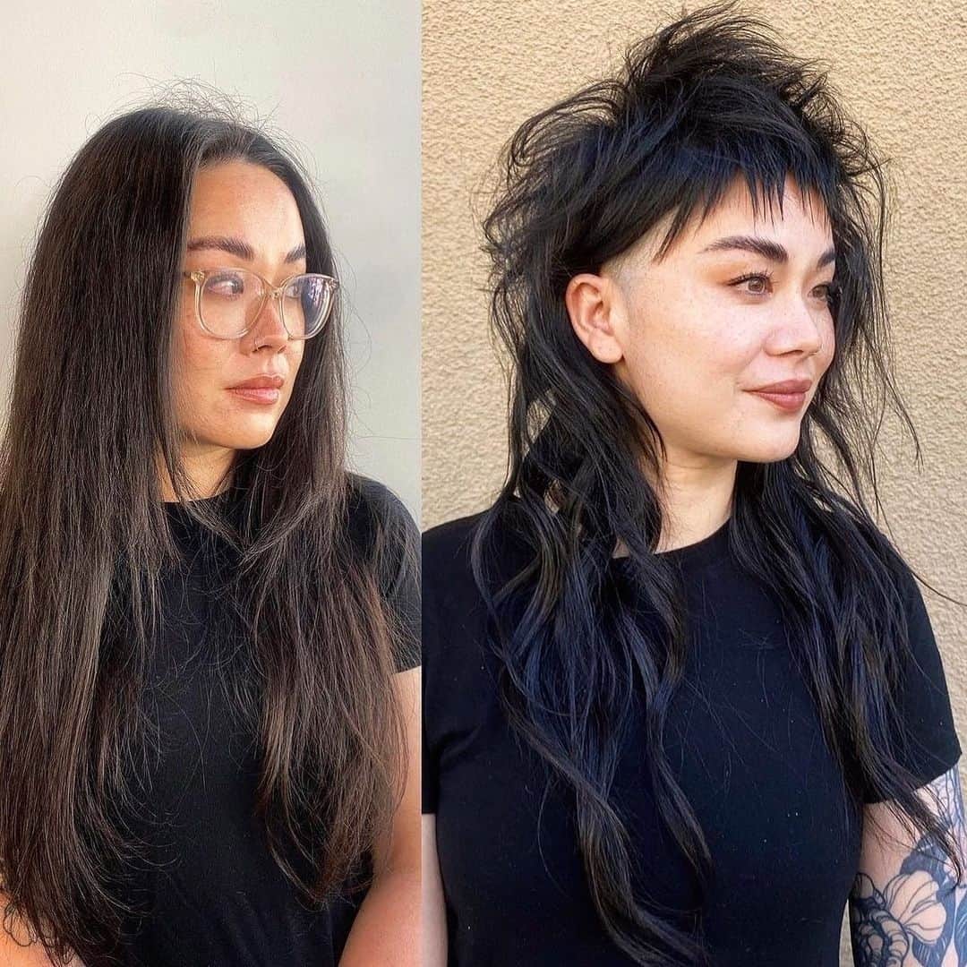 Sam Villaさんのインスタグラム写真 - (Sam VillaInstagram)「⁠It took stylist @ernestomeneses⁠ 2hrs to create a total transformation on this salon guest. A total "RockerShagMullet" makeover!⁠ ⁠ Create with impact. Walking out of the salon has the power and potential to leave your salon guest feeling like their most true self. Have you ever been a part of a major hair change that left your guest standing a little taller or feeling more comfortable and confident in their own skin? ⁠ ⁠ #SamVilla⁠ #SamVillaCommunity⁠ ⁠ ⁠」4月23日 14時50分 - samvillahair