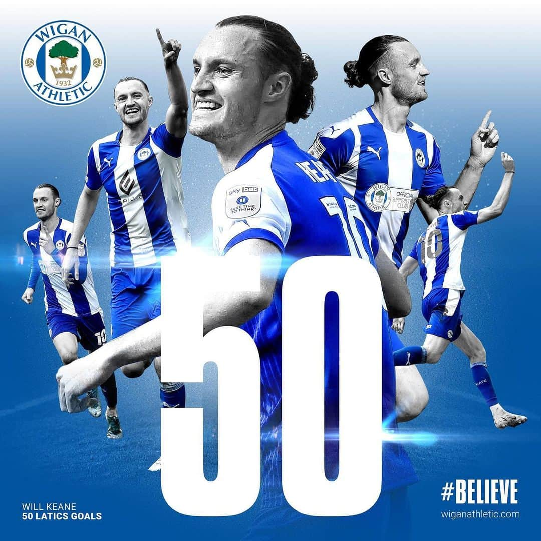 ウィル・ケインのインスタグラム：「Pleased to hit 50 goals for @laticsofficial 🔵⚪️⚽️ Great win in front of our fans. We keep fighting until the end.」