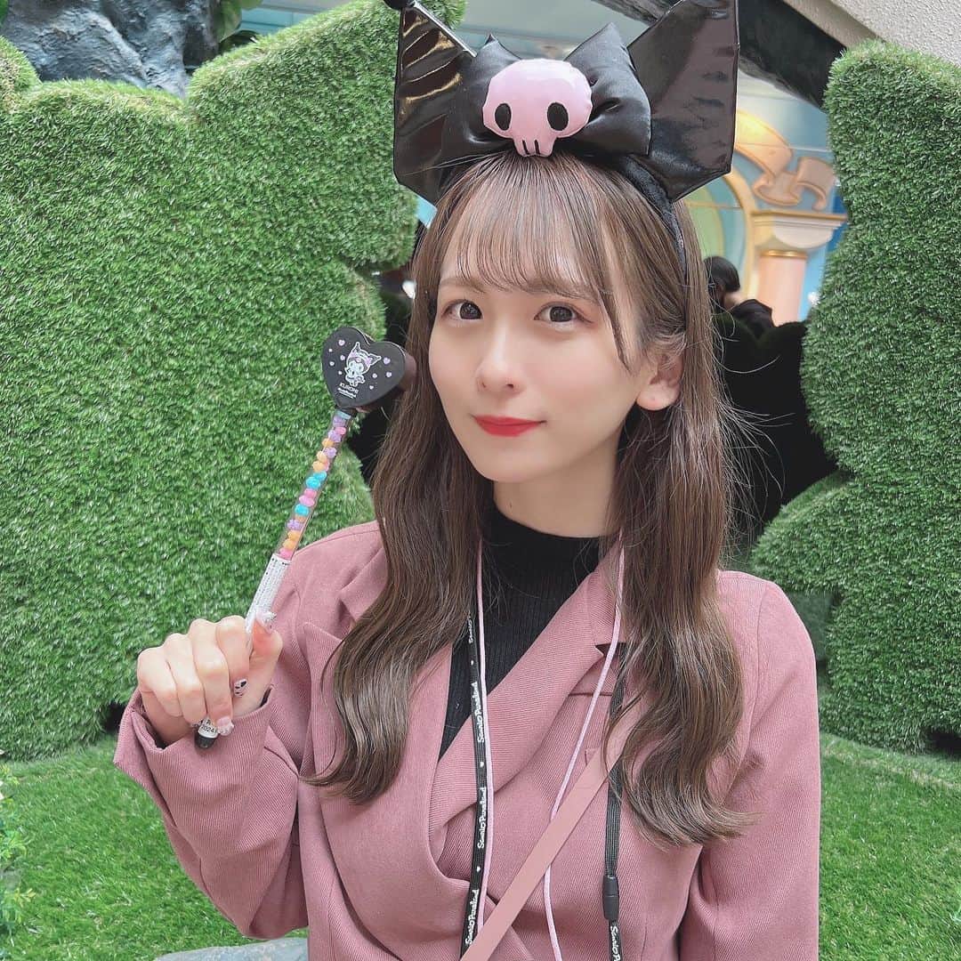 のインスタグラム：「クロミさま愛 🖤   #サンリオピューロランド  #クロミ」
