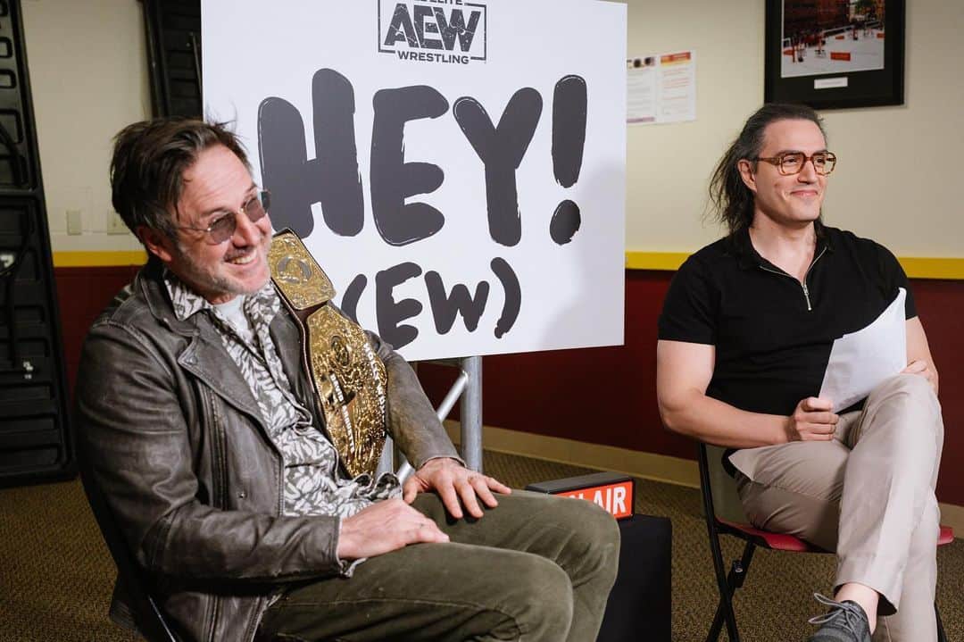 デヴィッド・アークエットさんのインスタグラム写真 - (デヴィッド・アークエットInstagram)「David Arquette ruins another wrestling company. | Hey!(EW) | YouTube.com/AEW」4月24日 4時01分 - davidarquette