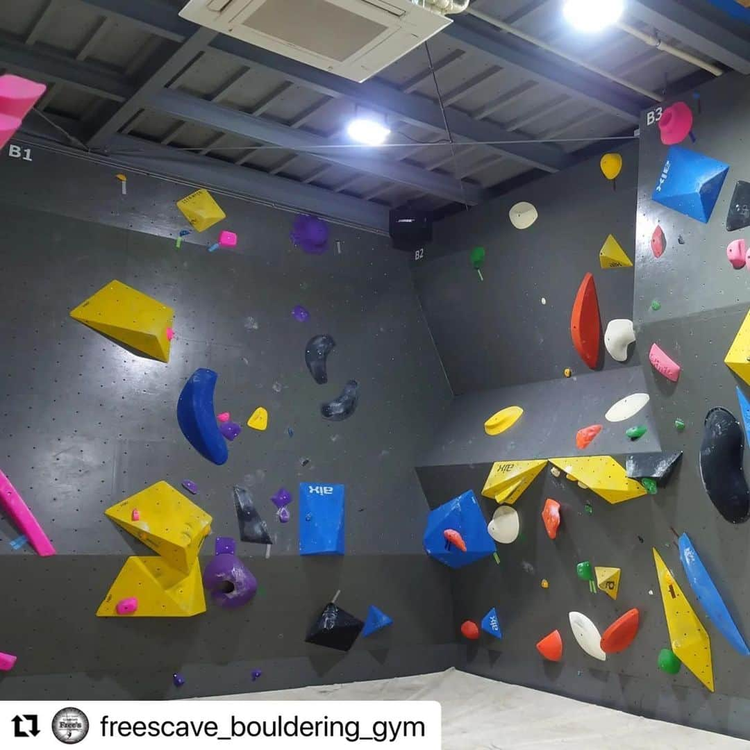 三浦絵里菜さんのインスタグラム写真 - (三浦絵里菜Instagram)「先週は @freescave_bouldering_gym さんでセットさせてもらいました🙋‍♀️  5級〜1級まで？作りました！ 女性も子供も頑張れるかと🙆‍♀️  産後初めて泊まりでのセットだったけど私にとっても娘にとっても良い経験でした！  お疲れ様でした☺️  #Repost @freescave_bouldering_gym with @use.repost ・・・ 2日間のゲストセッターによるセット終了しました！セッターは以前からお呼びしたかったハマケンさんこと濱田健介さん、フリーズ丹波店では初の女性セッターでハマケンさんの奥さま濱田(三浦)絵里菜さん、いつもセットでお世話になっています中川翔一さん3名！2日間楽しいルートを作っていただきありがとうございました！コロナも落ちつきかけたので是非お越しください！お待ちしております🤗 (セットグレードは5級3本、4級7本、3級7本、2級9本、1級9本、初段4本、2段2本の41本)  #フリーズケイブボルダリングジム #ボルダリング #クライミング　 #ムーンボード #ジム  #フィットネス  #アウトドア #キャンプ #アウトドアスポーツ #スキー #丹波市 #篠山市 #三田市  #西脇市  #多可町  #朝来市  #養父市  #豊岡市  #福知山市  #綾部市  #兵庫県  #体力づくり  #趣味づくり  #仲間づくり  #筋トレ  #健康  #趣味  #運動  #ダイエット」4月23日 19時53分 - 7eri