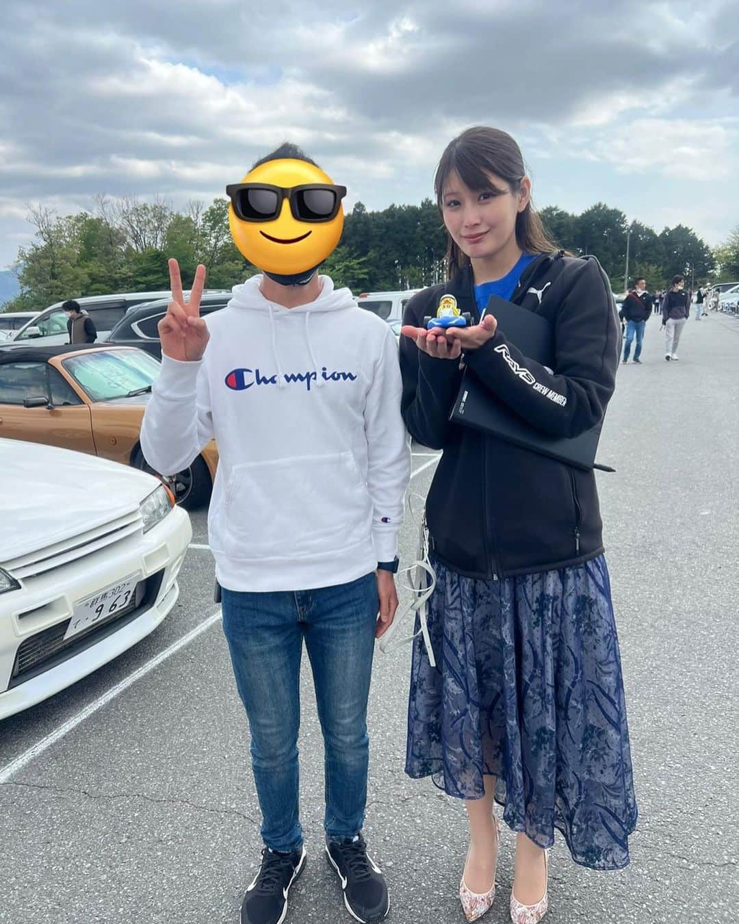 沢すみれさんのインスタグラム写真 - (沢すみれInstagram)「#raysfanmeeting2023   皆様の愛車やホイールと🛞 愛車への想いを聞かせていただきありがとうございました☺️  #モーターファンフェスタ2023」4月23日 20時19分 - sumiresour