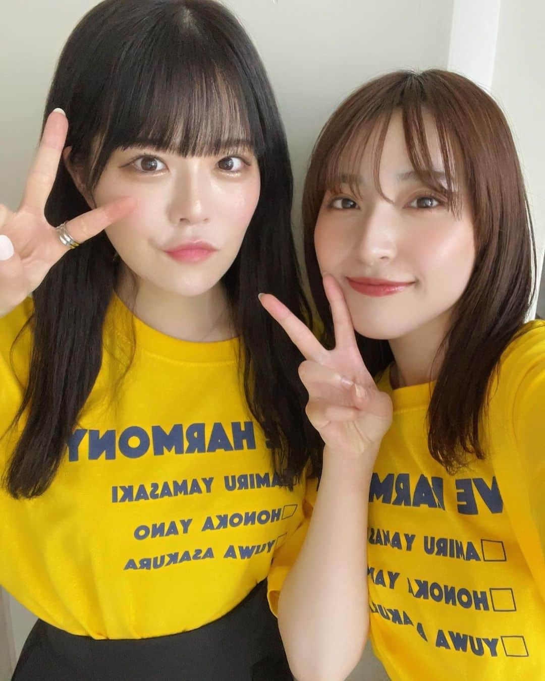 山崎亜美瑠さんのインスタグラム写真 - (山崎亜美瑠Instagram)「LIVEHarmonyありがとうございました💛 ほのかさんとまた一緒に歌えたほんとに嬉しかったし、すっごく楽しかったです♪ セトリのせておきます♡ また一緒に歌えますように…💎 #nonadiamonds #はじまりの唄」4月23日 20時36分 - amiru__7