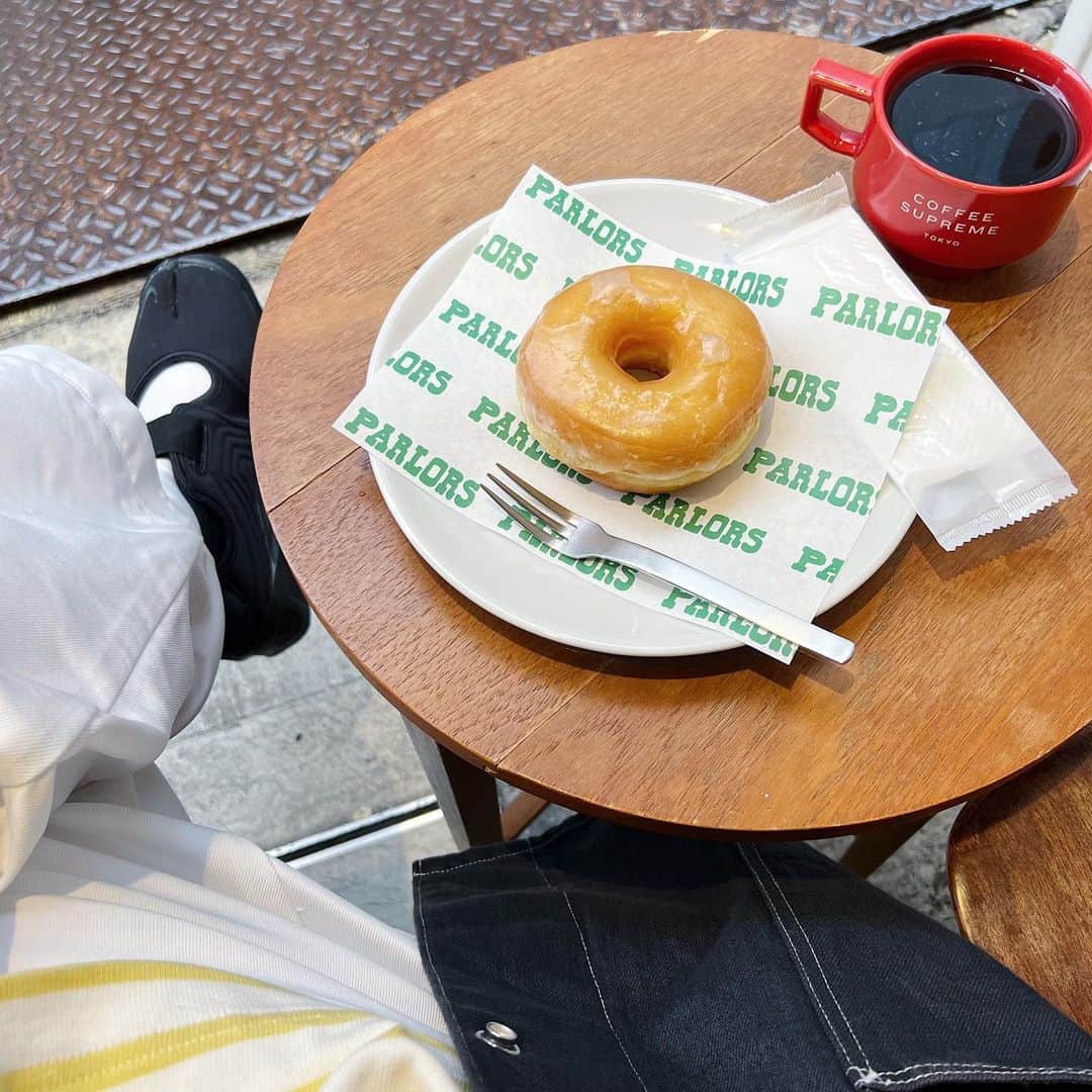 ryokoのインスタグラム：「▪︎  🍩☕️break  .」