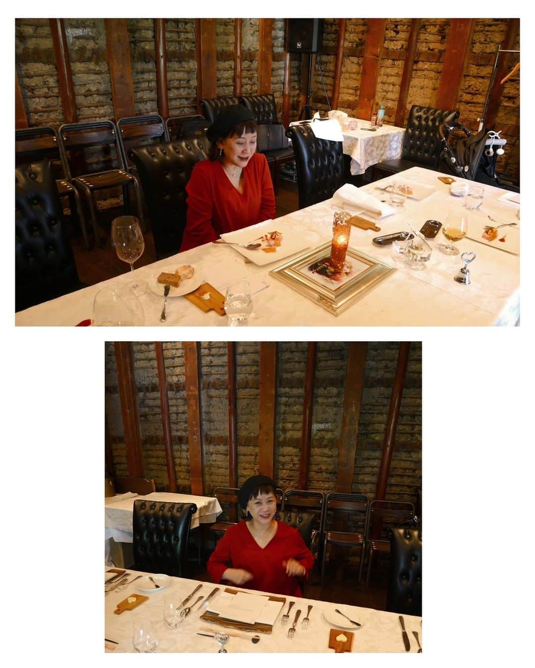 宮本沙恵さんのインスタグラム写真 - (宮本沙恵Instagram)「母の還暦お祝いで名古屋へ🚅 自作の赤いワンピースをお召しになっているいづみん。 母が好きそうな素敵なレストランで集まれて良かった✨ これからも身体に気をつけて元気に過ごしてね！ . #名古屋#一棟貸レストラン#dressup#還暦」4月23日 20時54分 - saebi