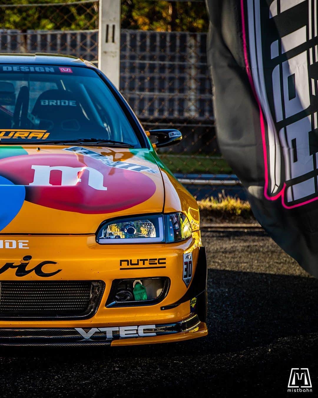 mistbahnさんのインスタグラム写真 - (mistbahnInstagram)「_ SAMURAI DESIGN | Domination Honda EG6 CIVIC SiR _ 🚗: @samurai_design_factory 📷: @mistbahn _ Shot on 9-Oct 2022 🏁 "Circuit Festa ( @circuit_festa_west_japan )" "RACING COLOR CHAMPIONSHP. Central Circuit (Hyogo Japan). _ JP) 2022年10月8日、セントラルサーキットで開催された「サーキットフェスタ ( @circuit_festa_west_japan )」内の「レーシングカラーチャンピオンシップ」で撮影。 _ #circuitfesta #サーキットフェスタ #サーキットフェスタ2022 #racingcolorchampionship #レーシングカラーチャンピオンシップ #centralcircuit #セントラルサーキット #samuradesignfactory #samuradesign #サムライデザイン #mandm #civic #hondacivic #ホンダシビック #シビック #eg6 #egcivic #eg #n1civic #bseries #b16 #kanjo #kanjoracer #kanjozoku #kanjostyle #timeattack #timeattackjapan #hondasontrack #dunlop」4月23日 21時08分 - mistbahn