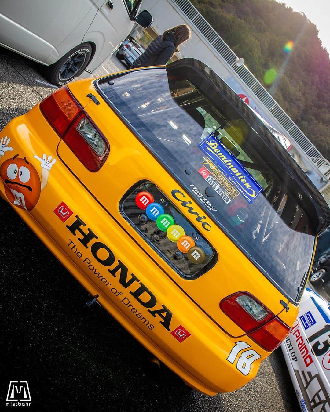 mistbahnさんのインスタグラム写真 - (mistbahnInstagram)「_ SAMURAI DESIGN | Domination Honda EG6 CIVIC SiR _ 🚗: @samurai_design_factory 📷: @mistbahn _ Shot on 9-Oct 2022 🏁 "Circuit Festa ( @circuit_festa_west_japan )" "RACING COLOR CHAMPIONSHP. Central Circuit (Hyogo Japan). _ JP) 2022年10月8日、セントラルサーキットで開催された「サーキットフェスタ ( @circuit_festa_west_japan )」内の「レーシングカラーチャンピオンシップ」で撮影。 _ #circuitfesta #サーキットフェスタ #サーキットフェスタ2022 #racingcolorchampionship #レーシングカラーチャンピオンシップ #centralcircuit #セントラルサーキット #samuradesignfactory #samuradesign #サムライデザイン #mandm #civic #hondacivic #ホンダシビック #シビック #eg6 #egcivic #eg #n1civic #bseries #b16 #kanjo #kanjoracer #kanjozoku #kanjostyle #timeattack #timeattackjapan #hondasontrack #dunlop」4月23日 21時08分 - mistbahn