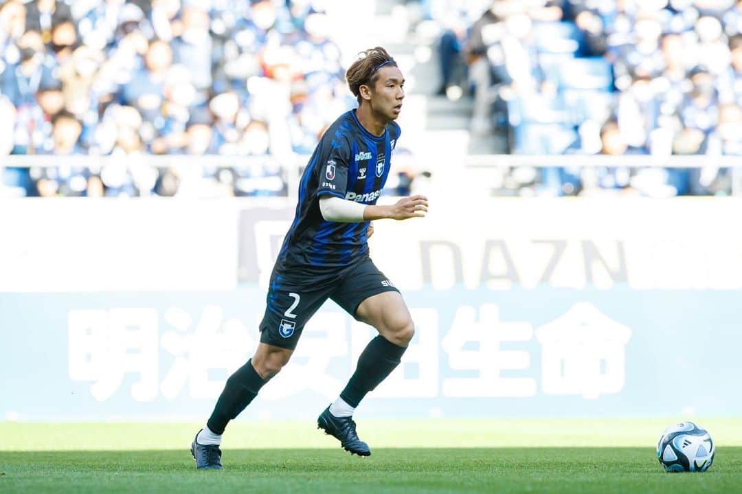 のインスタグラム：「応援ありがとうございました。 皆さんの気持ちに応える為に日々全力で突き進みます。 . #ガンバ大阪 #福岡将太 #2」