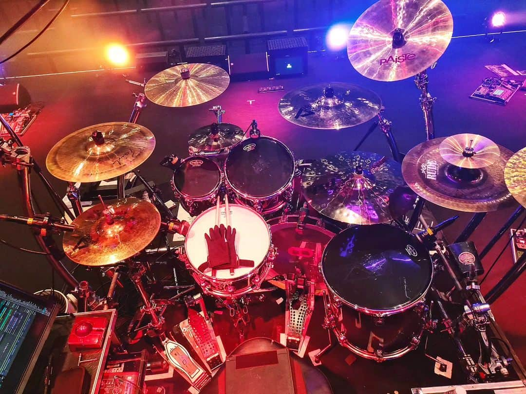 晁直 のインスタグラム：「ファイナルおつした⁡ ⁡#dwdrums ⁡#paistecymbals ⁡#wincentdrumsticks ⁡#aspr」