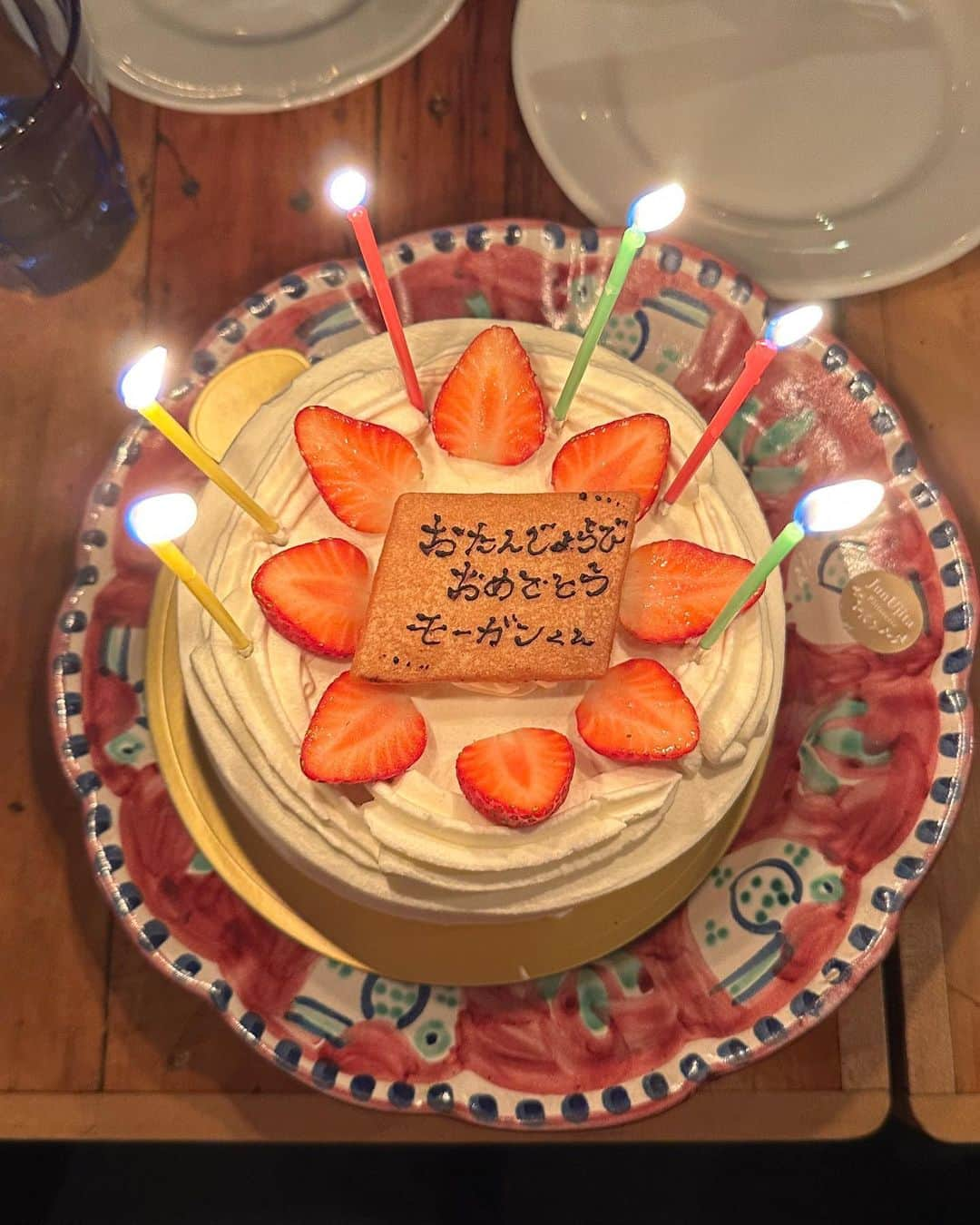 クロウド・モーガンさんのインスタグラム写真 - (クロウド・モーガンInstagram)「ありがとう！🎂」4月23日 21時47分 - claude0417