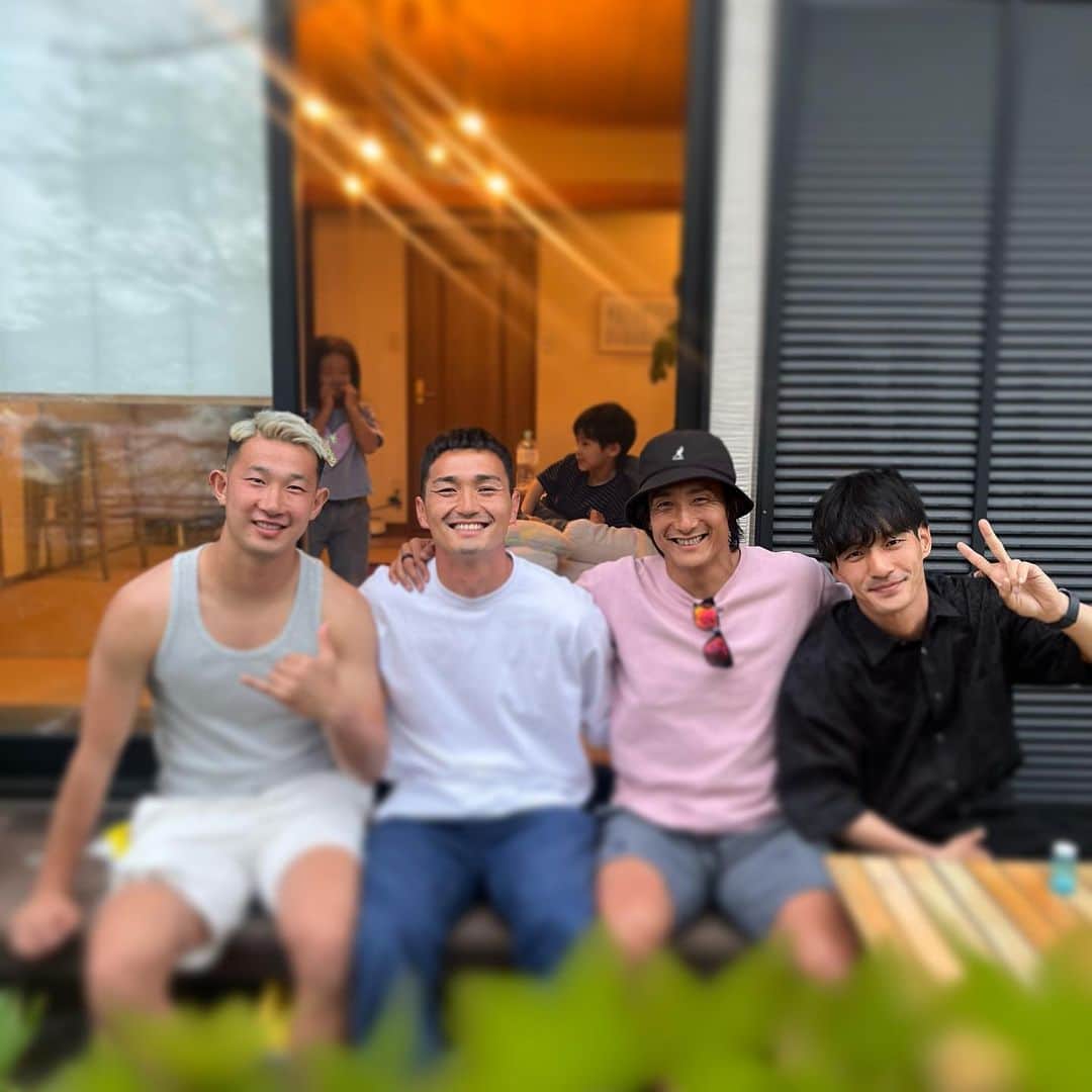 都倉賢のインスタグラム：「BBQ🍖🍖🍖  色々なチームに移籍するけど、その土地土地での素敵な出会いに感謝😍😍😍」
