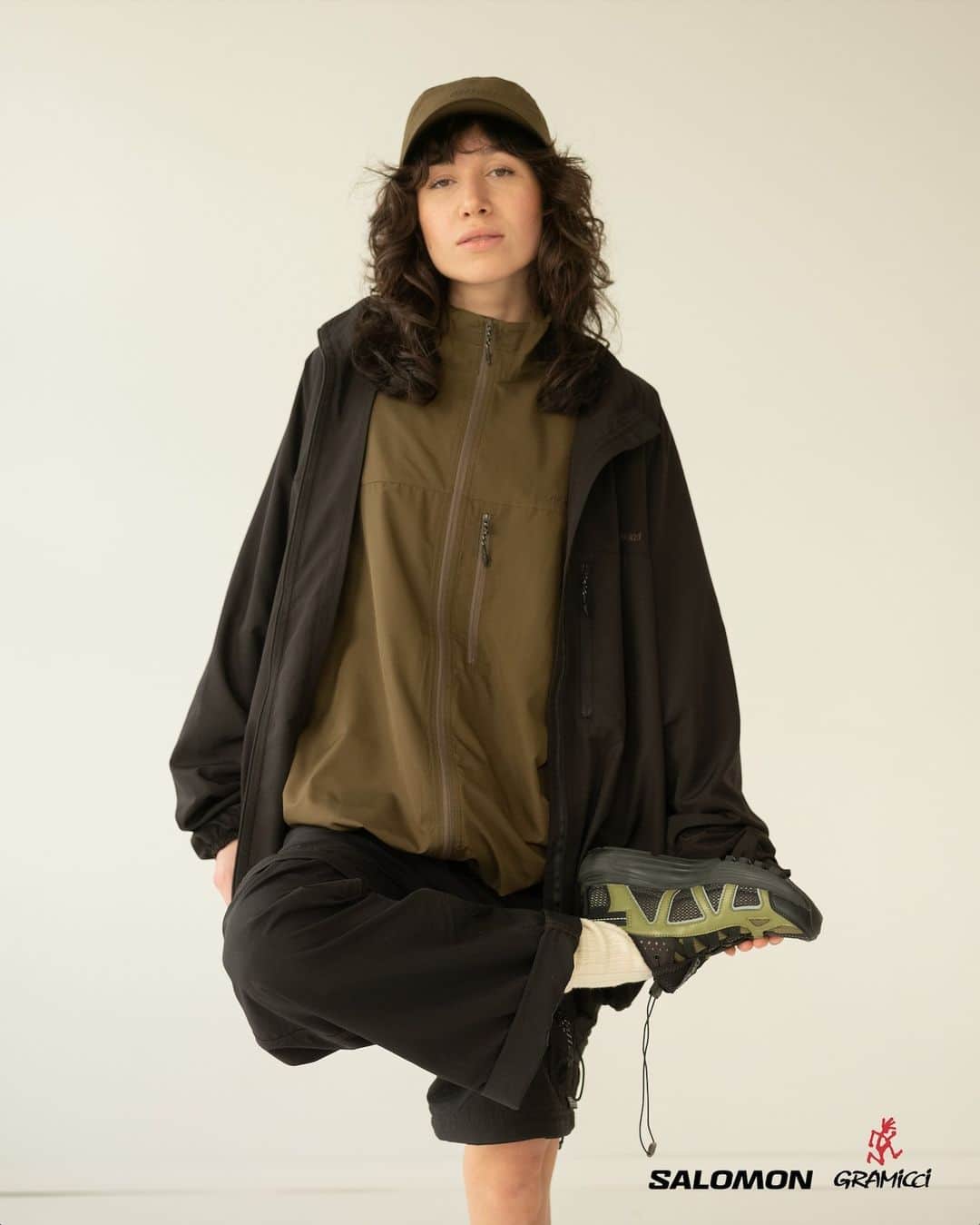 のインスタグラム：「Gramicci & Salomon Special Editorial by @eyecmag ⁠ ⁠ Gramicci & Salomon available now on Gramicci.com, Gramicci.jp and at selected retailers worldwide.⁠」