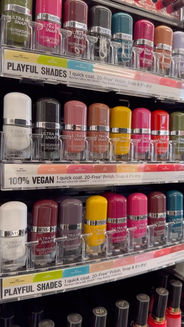 Revlonのインスタグラム：「Them: How many times do you get therapy in the beauty aisle? Us: Yes」