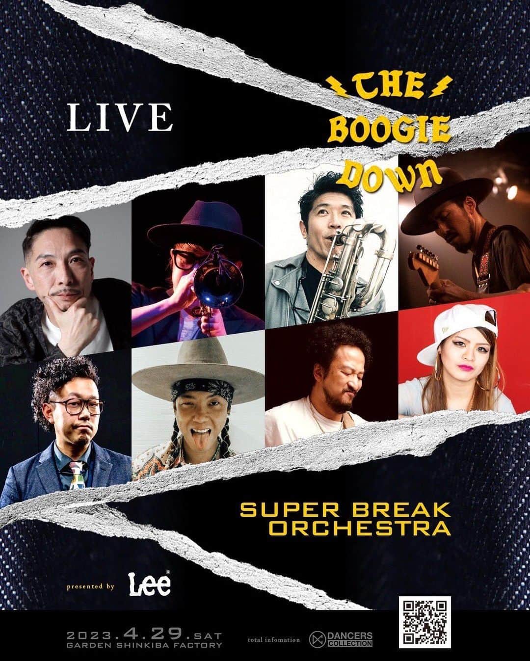 竹内朋康のインスタグラム：「THE BOOGIE DOWN いよいよ今週末に迫って来ました！ SUPER BREAK ORCHESTRA 仕込みバッチリにて🔥🔥🔥」