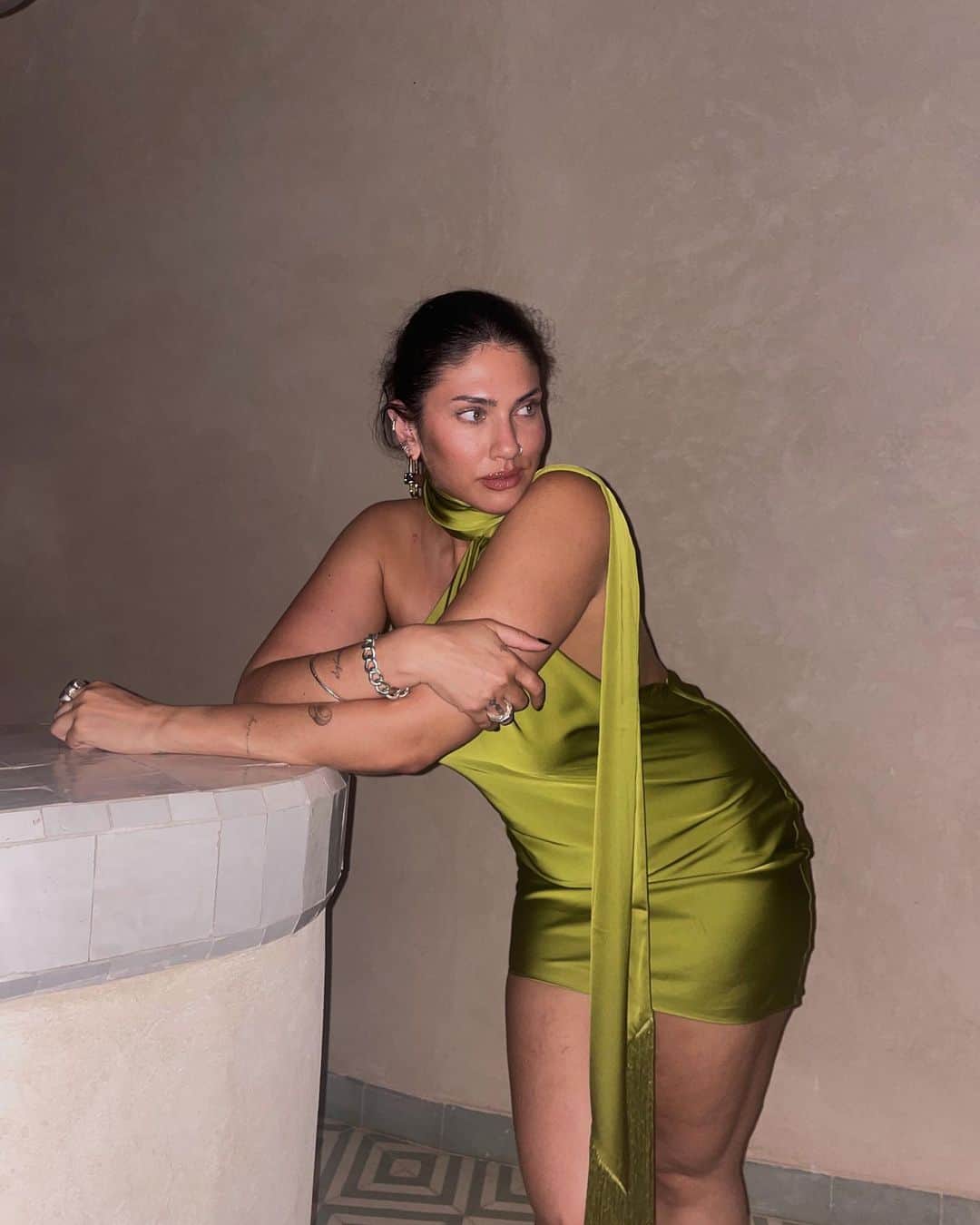La'Tecia Thomasのインスタグラム：「seeing green」