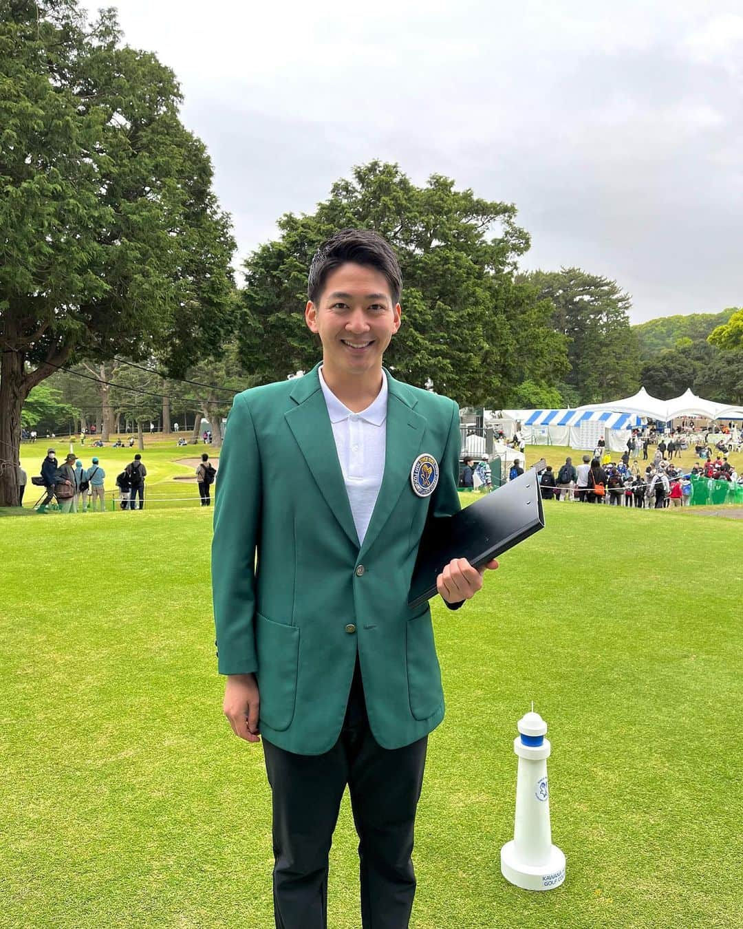 堀池亮介さんのインスタグラム写真 - (堀池亮介Instagram)「フジサンケイレディスクラシック⛳️  初日と2日目に1番ホールからのスタートコールを担当しました！  #フジサンケイレディスクラシック #ゴルフ #jlpga」4月23日 23時11分 - ryosuke_horiike