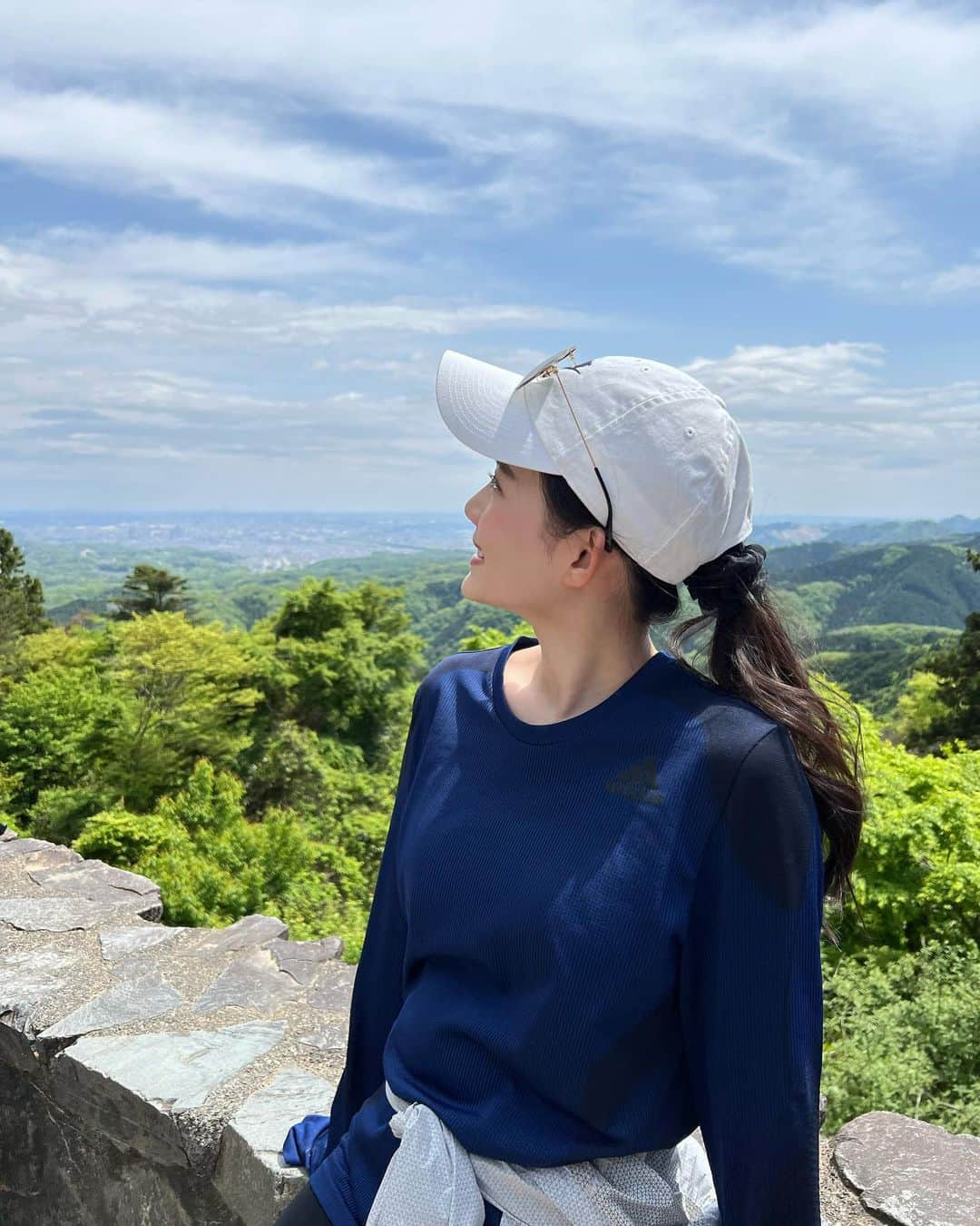 勝田梨乃さんのインスタグラム写真 - (勝田梨乃Instagram)「⁡ 今日は登山⛰️ アクティブな週末だった〜✨」4月23日 23時06分 - rino_katsuta