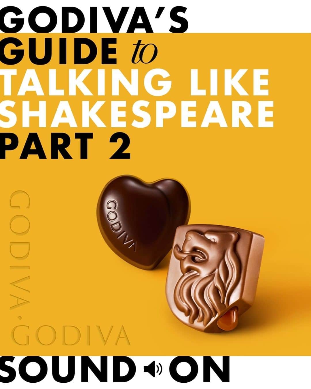 GODIVAのインスタグラム：「GODIVA doth be – truly a masterpiece – chocolate.  How do we love GODIVA, let us count the ways.」