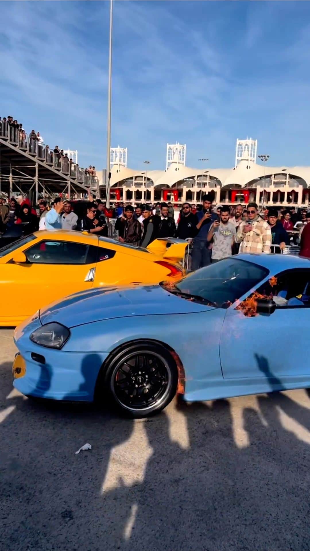 CarsWithoutLimitsのインスタグラム：「Save that #Supra 🥺😭 🎥 via @carsofbahrain__  #carswithoutlimits #toyota #carporn #carreels」