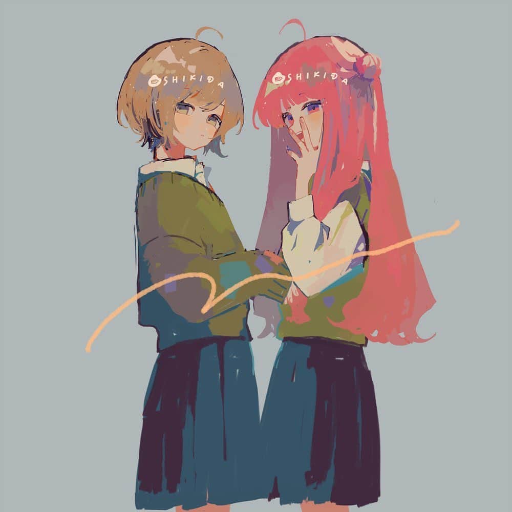 色田のインスタグラム：「、　　。  #illustration #art #イラスト #イラストレーター #イラストレーション #いらすとぐらむ」