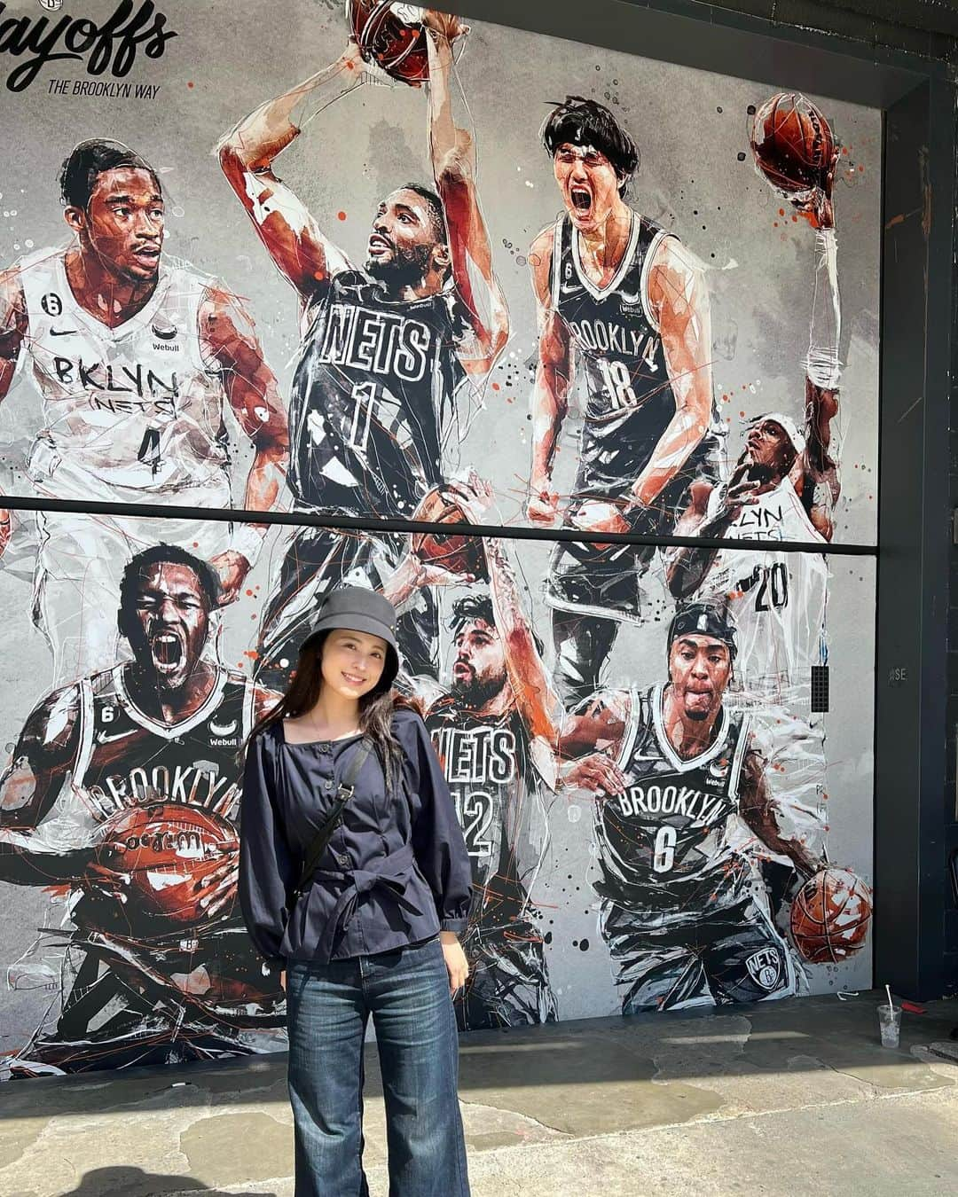 久慈暁子さんのインスタグラム写真 - (久慈暁子Instagram)「* Brooklyn Nets  2022-23シーズンが終わりました！ 今シーズンもおつかれさま🏀 * #brooklynnets  #barclayscenter」4月24日 12時27分 - kuji_akiko