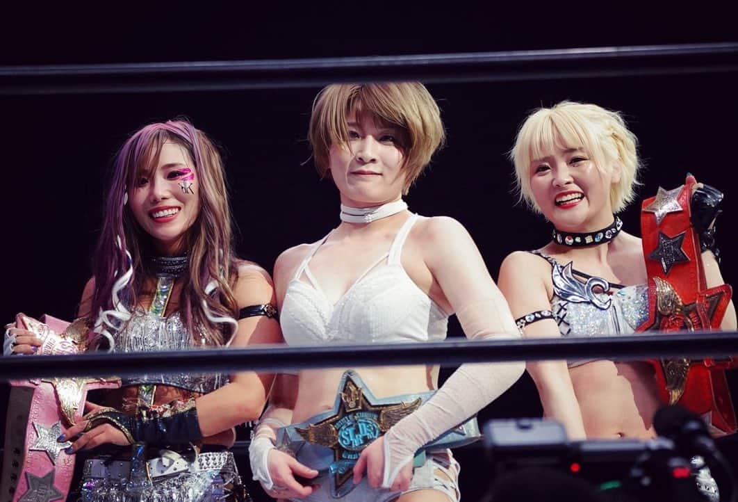 カイリ・セインのインスタグラム：「Thank you so much‼︎🏆  #stardom  #REstart #kairi」