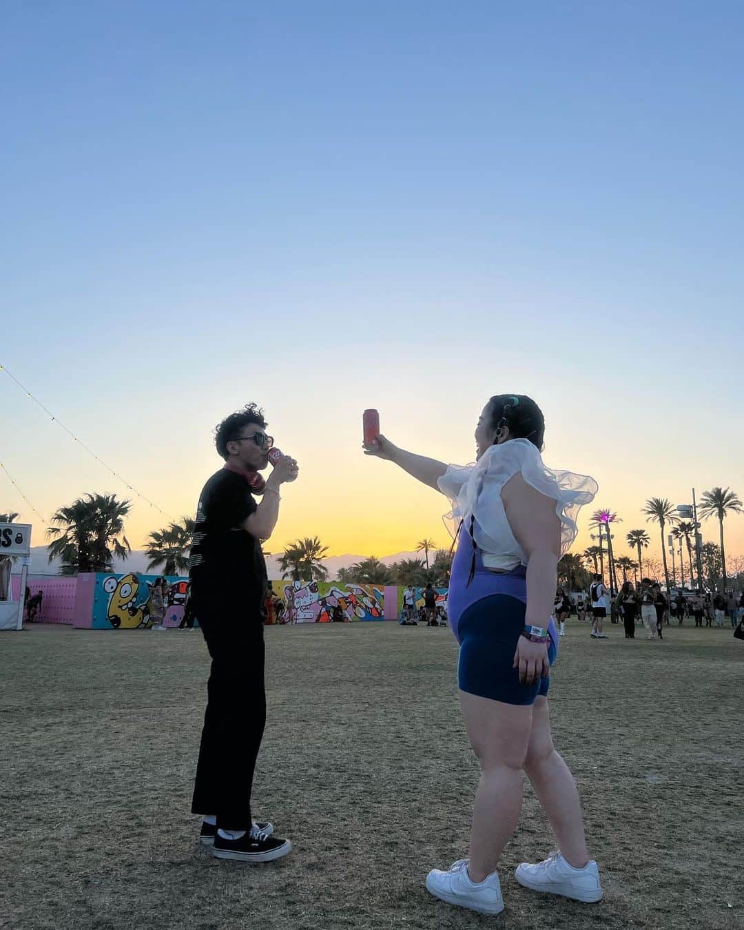 綾部祐二さんのインスタグラム写真 - (綾部祐二Instagram)「We are having fun in Coachella. #CokeStudioatCoachella #CokeStudio #PR @yuriyan.retriever」4月24日 13時02分 - yujiayabe