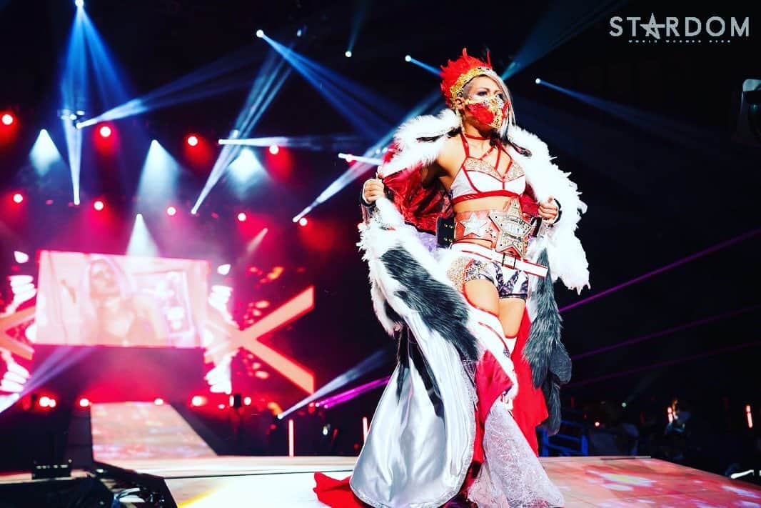 のインスタグラム：「応援ありがとうございました。 また出直します。  #stardom #DDM #Donnadelmondo #マフィアベラ　#mafiabella #OMG #バリバリボンバーズ #BX3 #prowrestler  #joshipuroresu  #giulia #スターダム　#ドンナデルモンド　#ジュリア #女子プロレス　#女子プロレスラー」