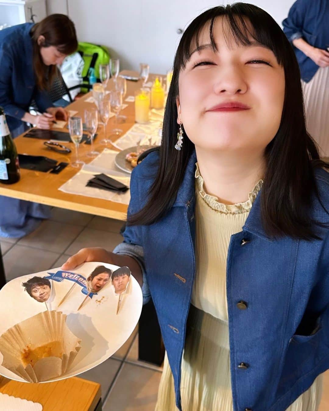 七瀬りりこのインスタグラム：「おいし たのし うれし」