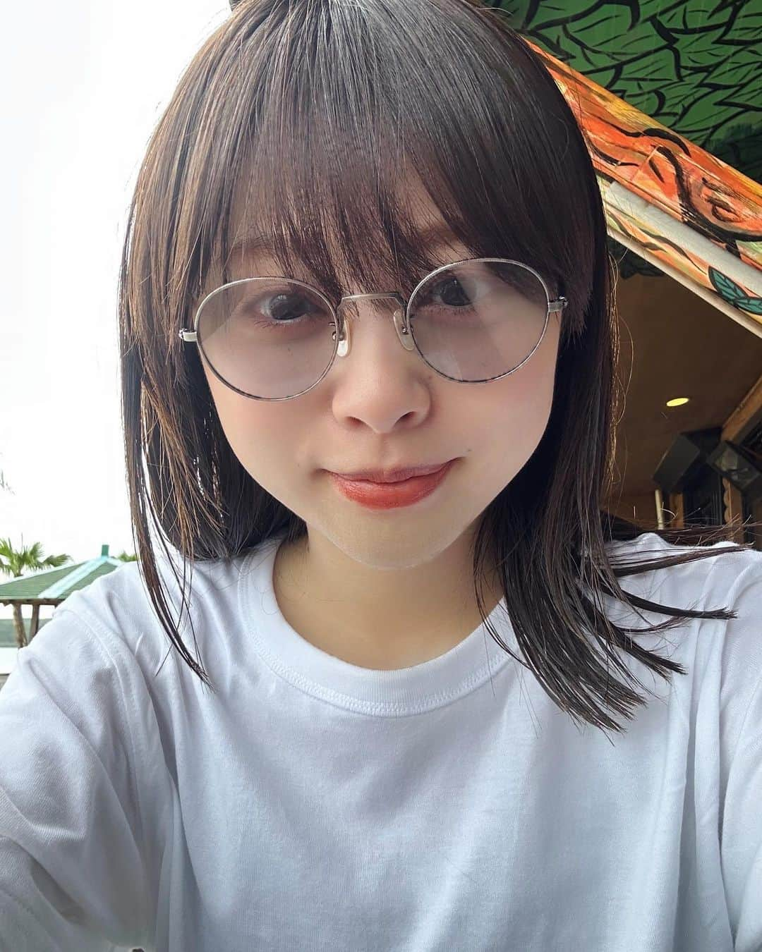 伊藤寧々のインスタグラム：「ㅤㅤㅤㅤㅤㅤㅤㅤㅤㅤㅤㅤㅤ おはよう！ 今週も楽しく周りの人への思いやりを忘れずに生活を心がけよう✨😊  ㅤㅤㅤㅤㅤㅤㅤㅤㅤㅤㅤㅤㅤ サングラス可愛くてずっとつけてる🕶 #ayame  ㅤㅤㅤㅤㅤㅤㅤㅤㅤㅤㅤㅤㅤ#私の今週のテーマ」