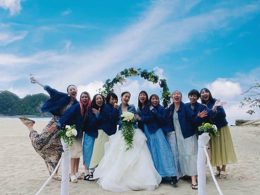 ラリソン彩華のインスタグラム：「Wedding ceremony♡ 2023.04.22」