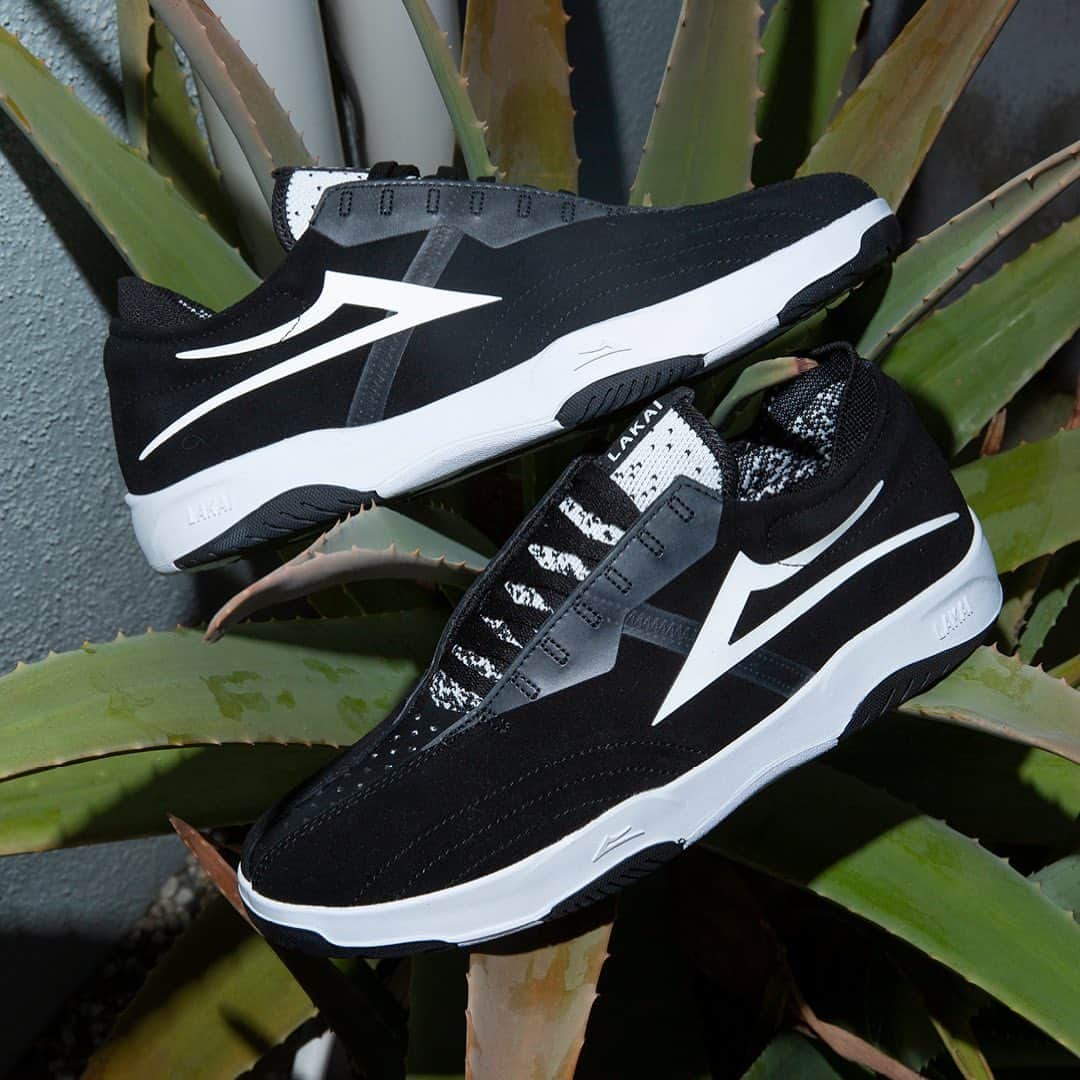 ラカイリミテッドフットウェアのインスタグラム：「The Mod Cup in Black/White Suede Our newest XLK™ model Available now at skateshops and Lakai.com #Lakai #TheShoesWeSkate」