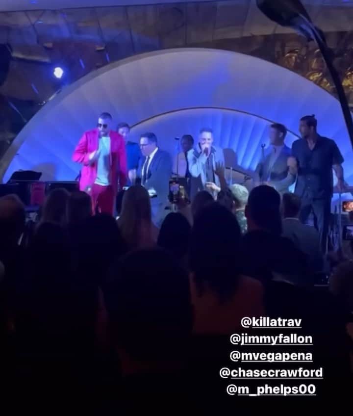 のインスタグラム：「Will never forget this weekend in Vegas - thank you @justintimberlake & @8amgolf for adding me to the family.」