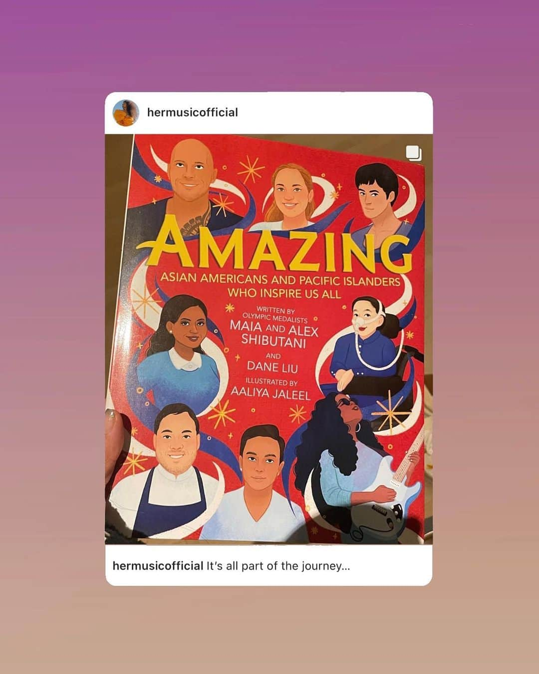 アレックス・シブタニのインスタグラム：「Amazing: Asian Americans and Pacific Islanders Who Inspire Us All is out in the world!  Much gratitude to three of our cover stars: @hermusicofficial, @prabalgurung, and @davidchang for sharing this book and understanding the importance of celebrating the AAPI community.  We’re excited that the next generation will learn about your amazing contributions! Cheering you all on! ❤️ #AmazingAAPI  *Also, Happy #WorldBookDay!」