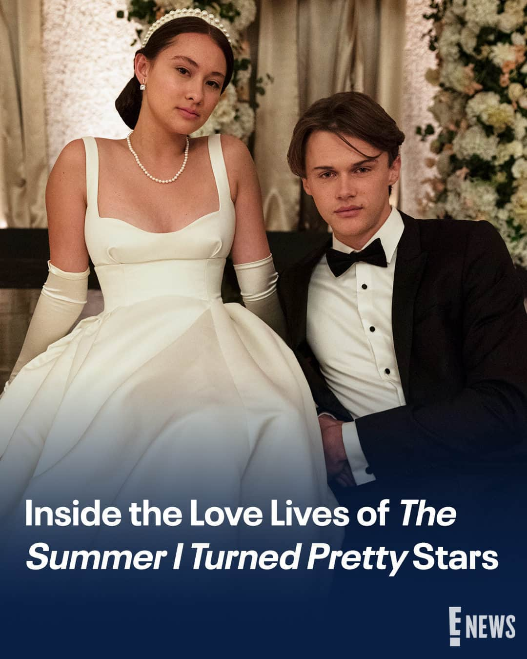 E! Onlineさんのインスタグラム写真 - (E! OnlineInstagram)「The summer they found love. ❤️ Link in bio for which #TheSummerITurnedPretty stars are taken IRL. (📷: Prime Video)」5月9日 7時00分 - enews