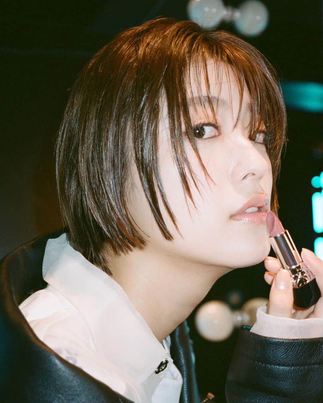 工藤美桜のインスタグラム：「きめてると思いきや。素で大笑い工藤 #監督カメラです　 #ありがとうございます #with」