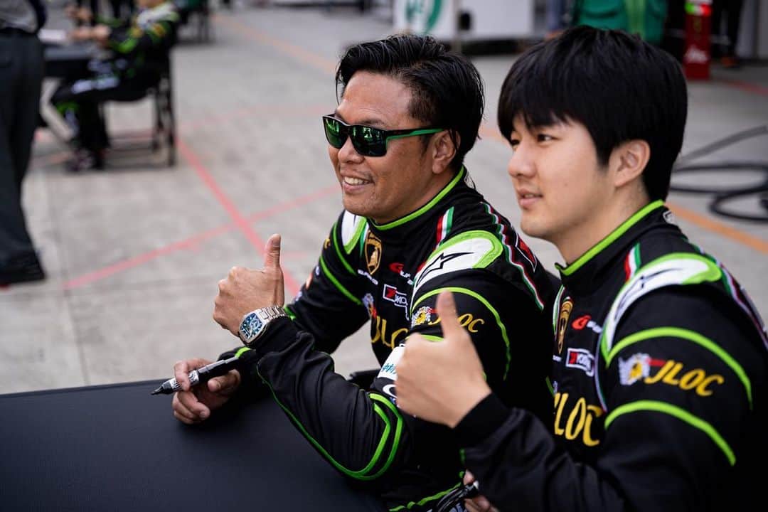 松浦孝亮さんのインスタグラム写真 - (松浦孝亮Instagram)「More photos from Rd.2 Fuji  #supergt #lamborghini #lamborghinihuracangt3  #jloc」5月8日 23時26分 - ko_matsuura