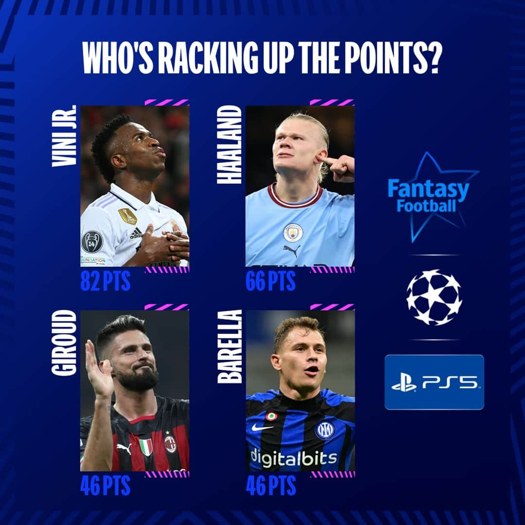 UEFAチャンピオンズリーグさんのインスタグラム写真 - (UEFAチャンピオンズリーグInstagram)「Pick one... 📈  #UCLfantasy | @playstation」5月8日 23時27分 - championsleague