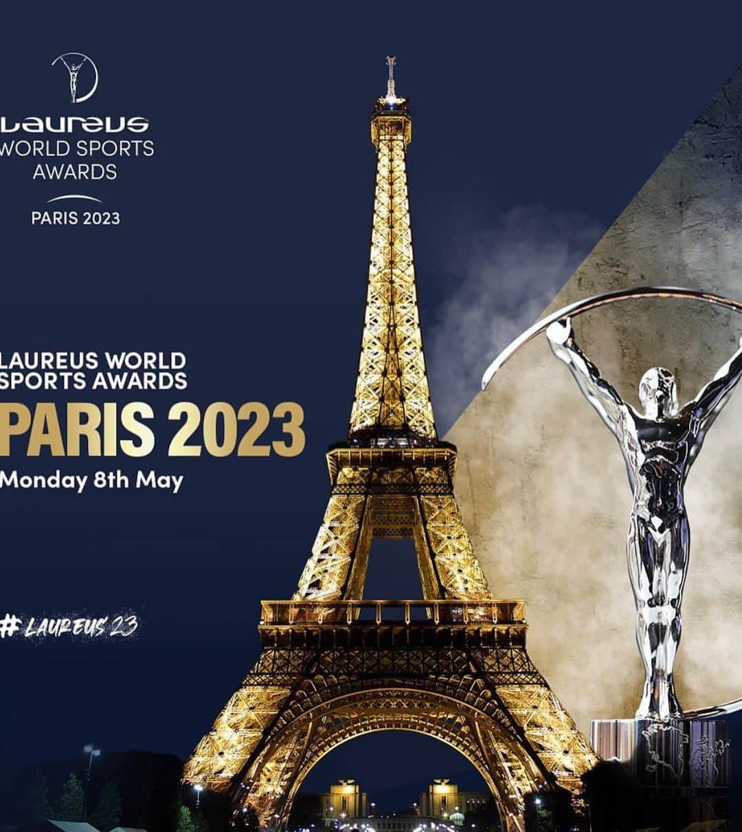 ルイス・フィーゴさんのインスタグラム写真 - (ルイス・フィーゴInstagram)「Tonight we have the Laureus World Sports Awards 2023  Paris #laureus23 🏆」5月8日 23時40分 - luis__figo